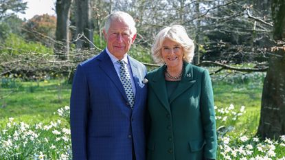 The Prince of Wales and Duchess of Cornwall at Highgrove House