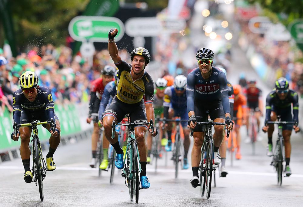 Dylan Groenewegen wins stage 7 at the Tour of Britain