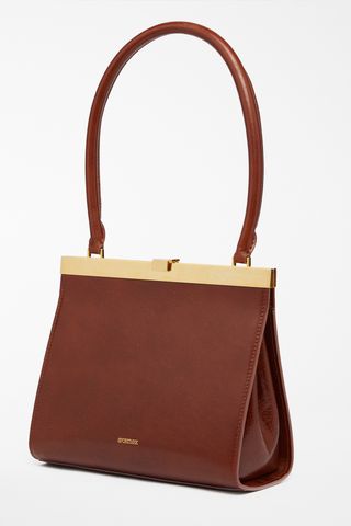 Max Mara Medium Leather Lizzie Bag - Ermete