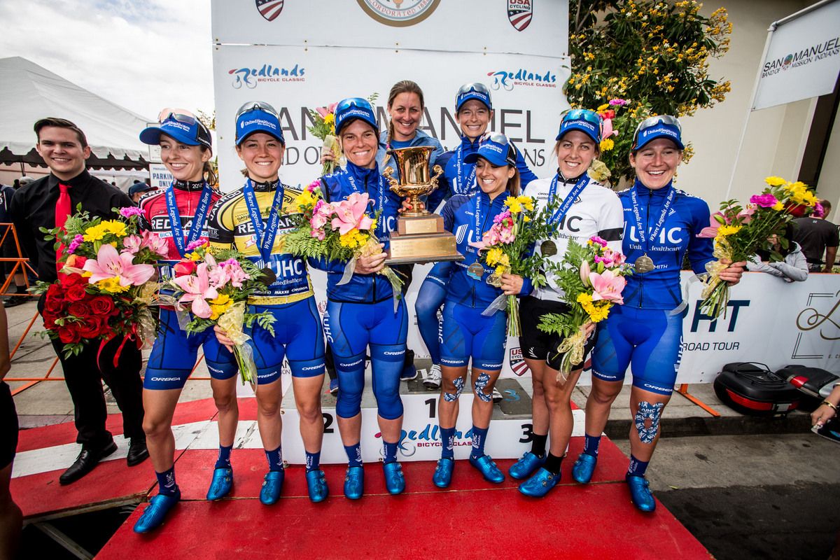 UnitedHealthcare enjoying some podium time