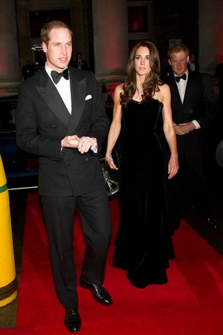 Kate Middleton wearing Alexander McQueen at the Sun Military Awards in 2011