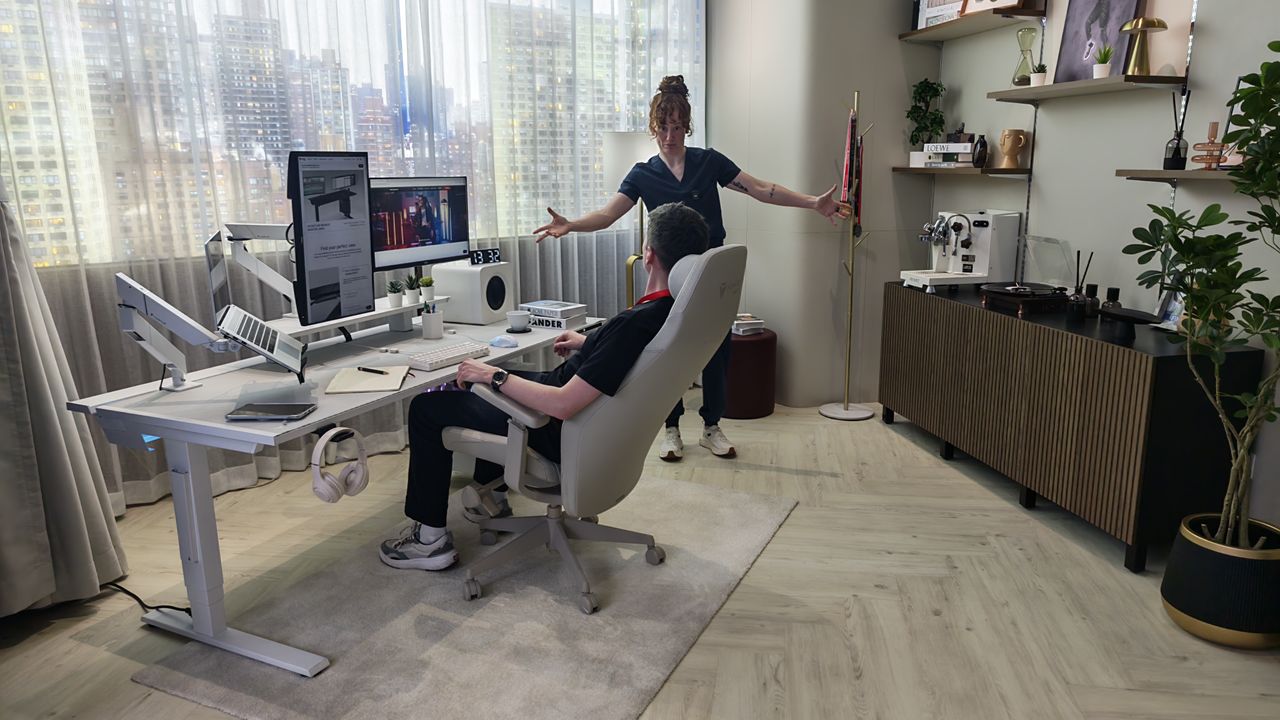 ‘Back pain in the morning? Can't touch your toes?'