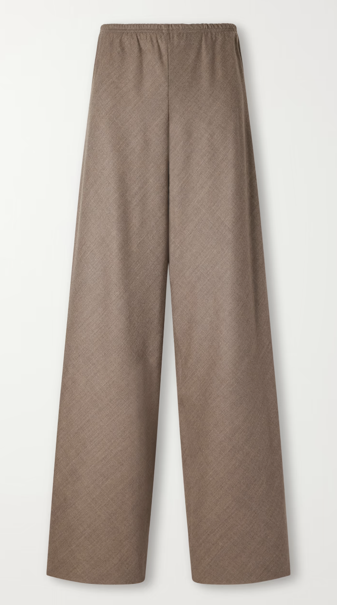 Maria McManus, Wool-Blend Fresco Wide-Leg Pants