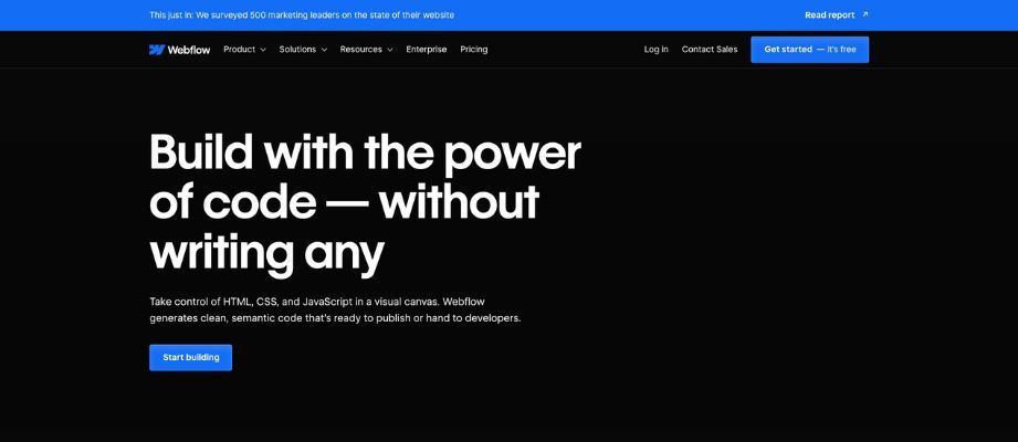 Webflow website builder review 2025