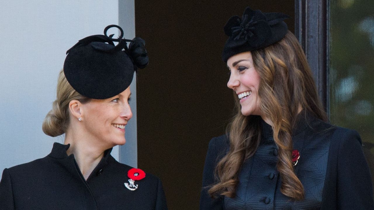 Kate Middleton and Sophie Wessex