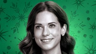Lyndsy Fonseca on the movie poser for Where Are You, Christmas?