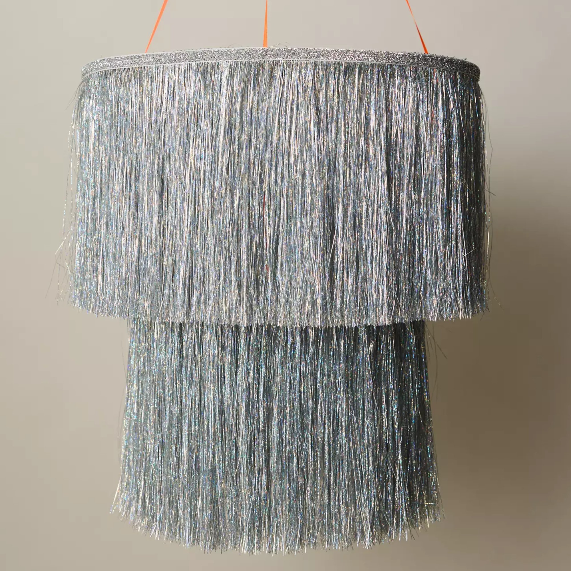 Meri Meri Silver Tinsel Chandelier