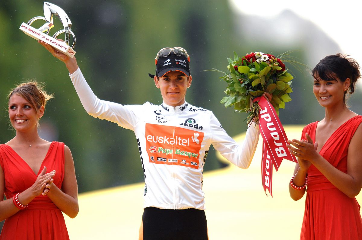Amets Txurruka won the Tour de France combativity award in 2007