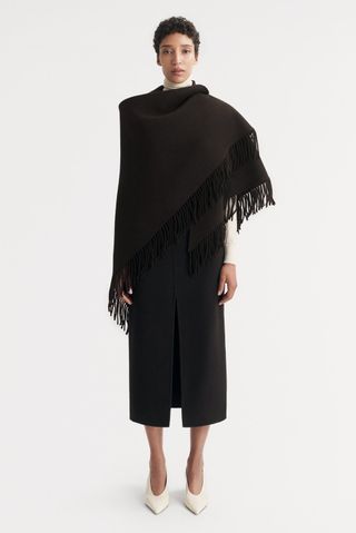 Fringe Wrap Scarf