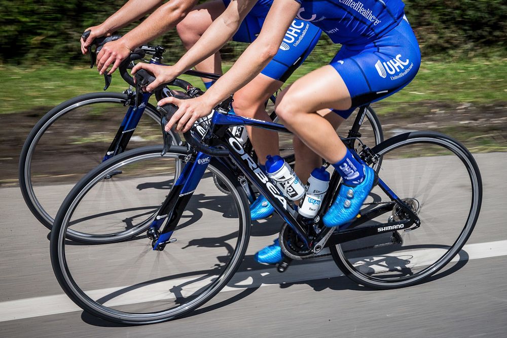 Both men's and women's teams will compete on Orbea bikes this year.