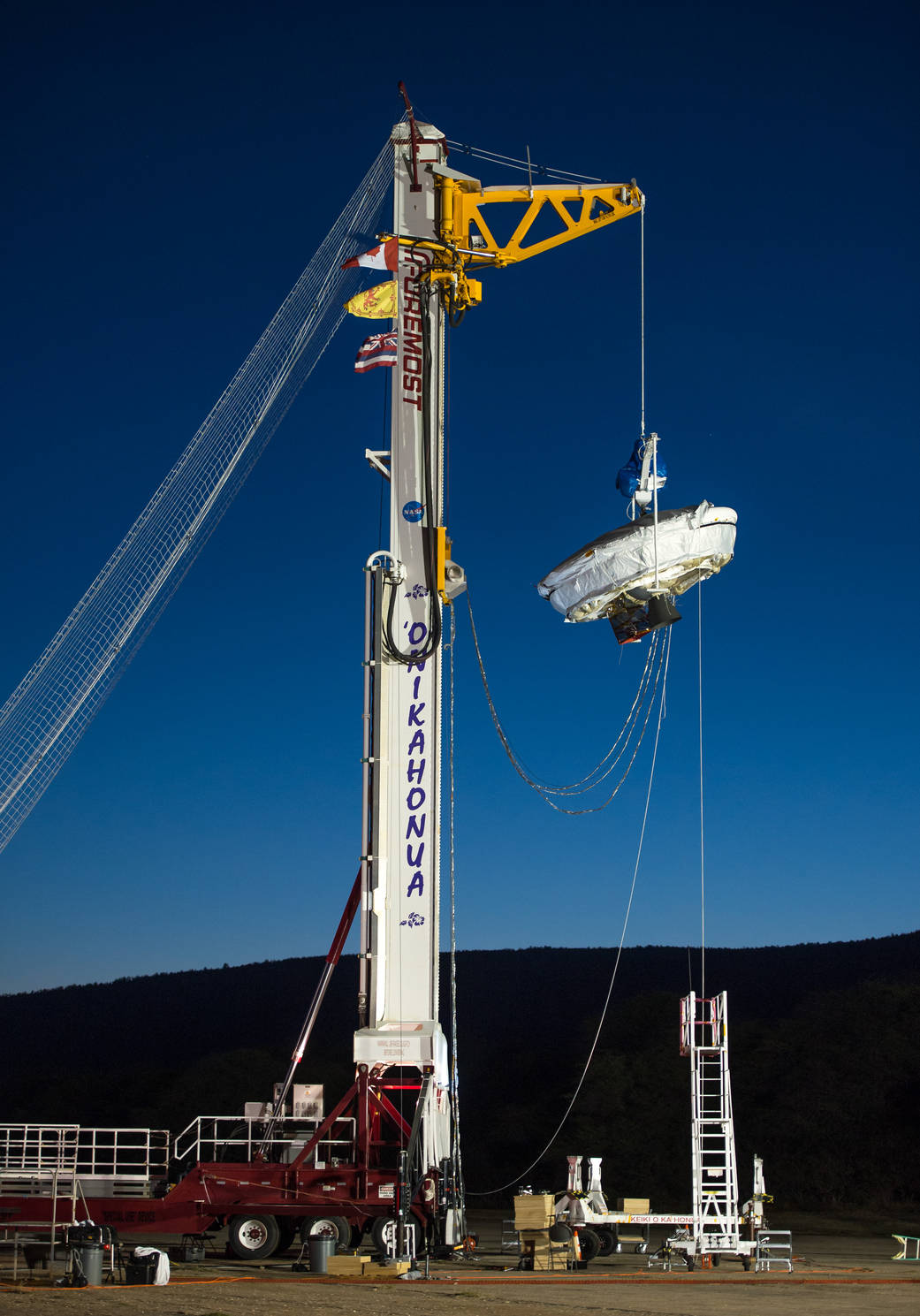 Low-Density Supersonic Decelerator test vehicle 