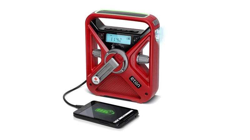 square red emergency weather radio