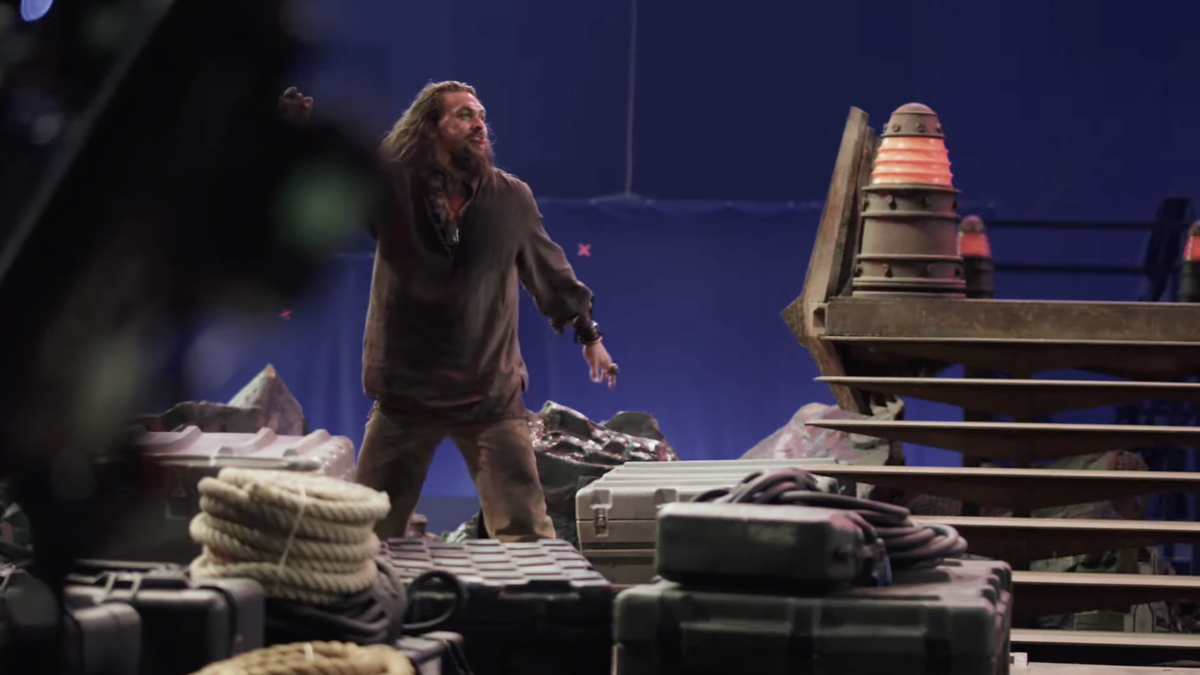 Aquaman 2 behind the scenes