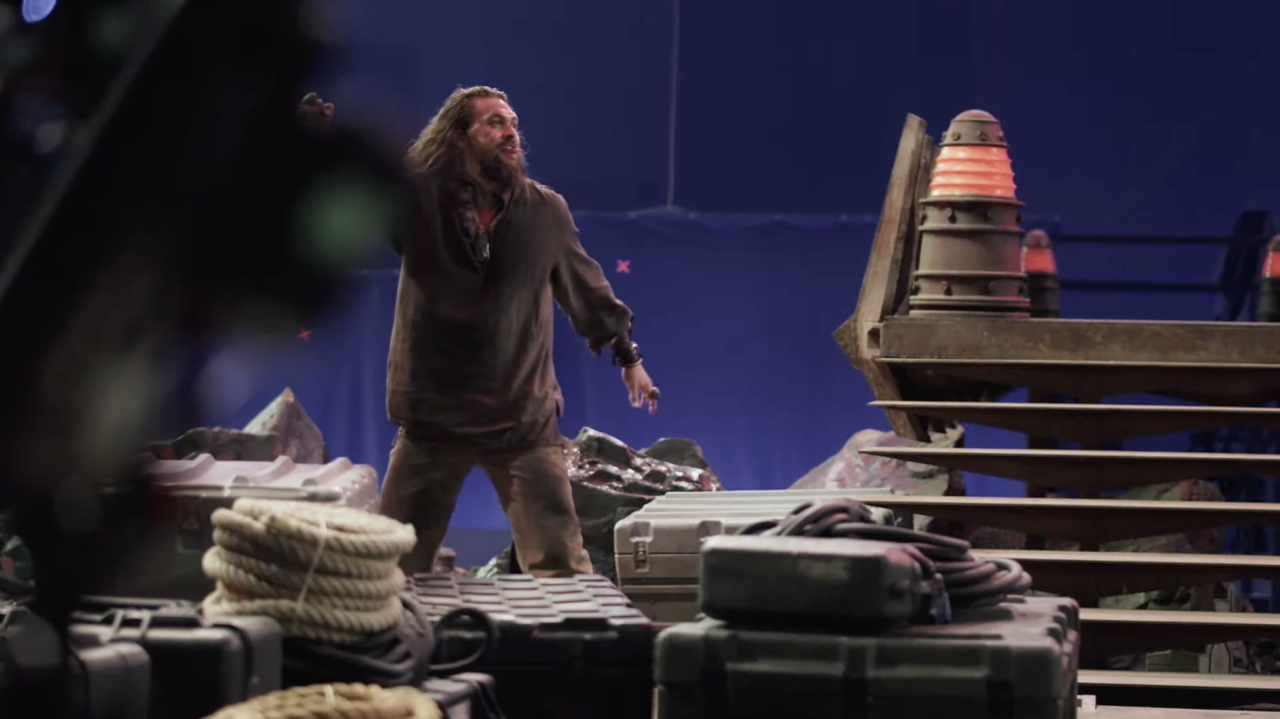 Aquaman 2 behind the scenes
