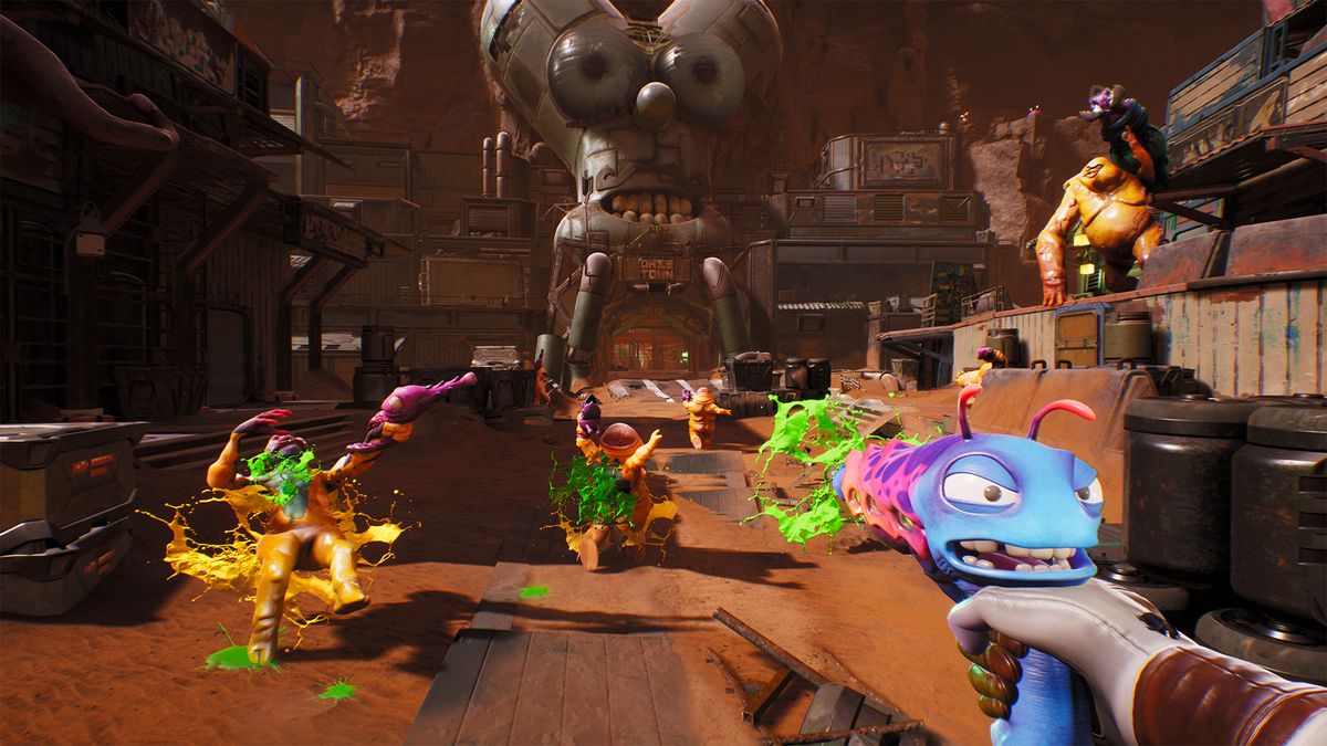Screenshot of High on Life.