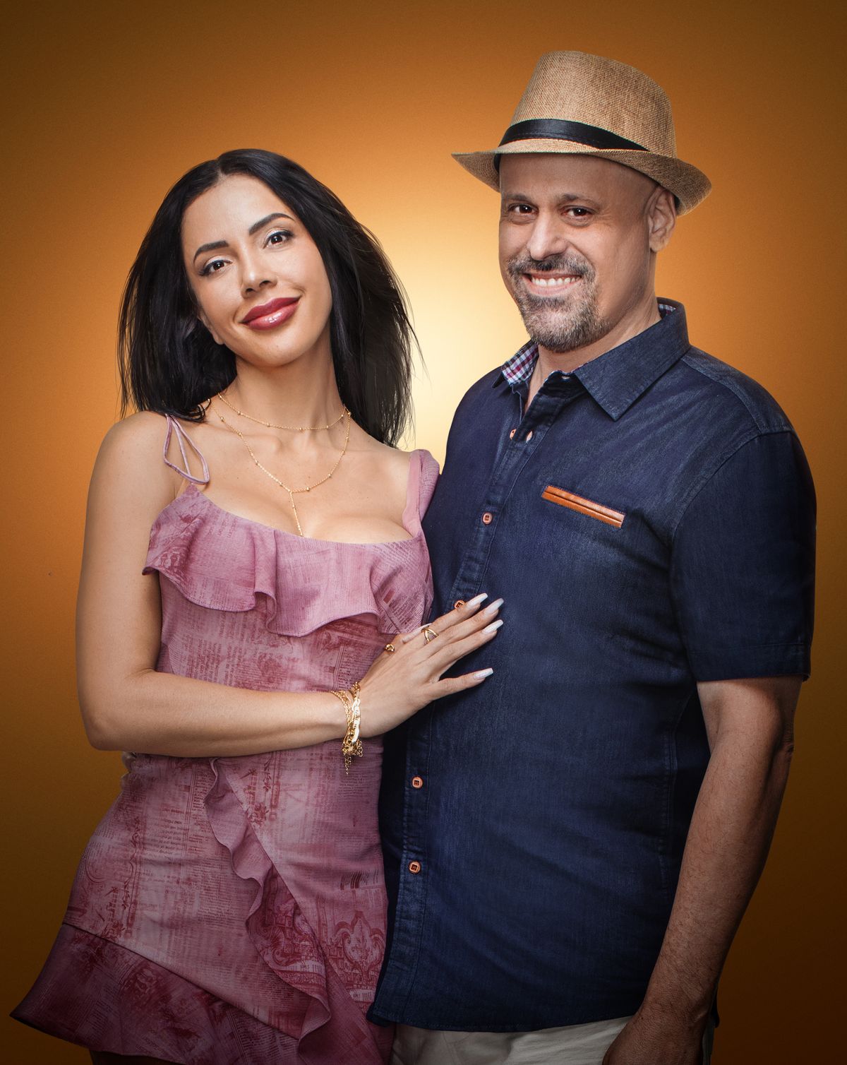 Jasmine and Gino in key art for 90 Day: The Last Resort season 2