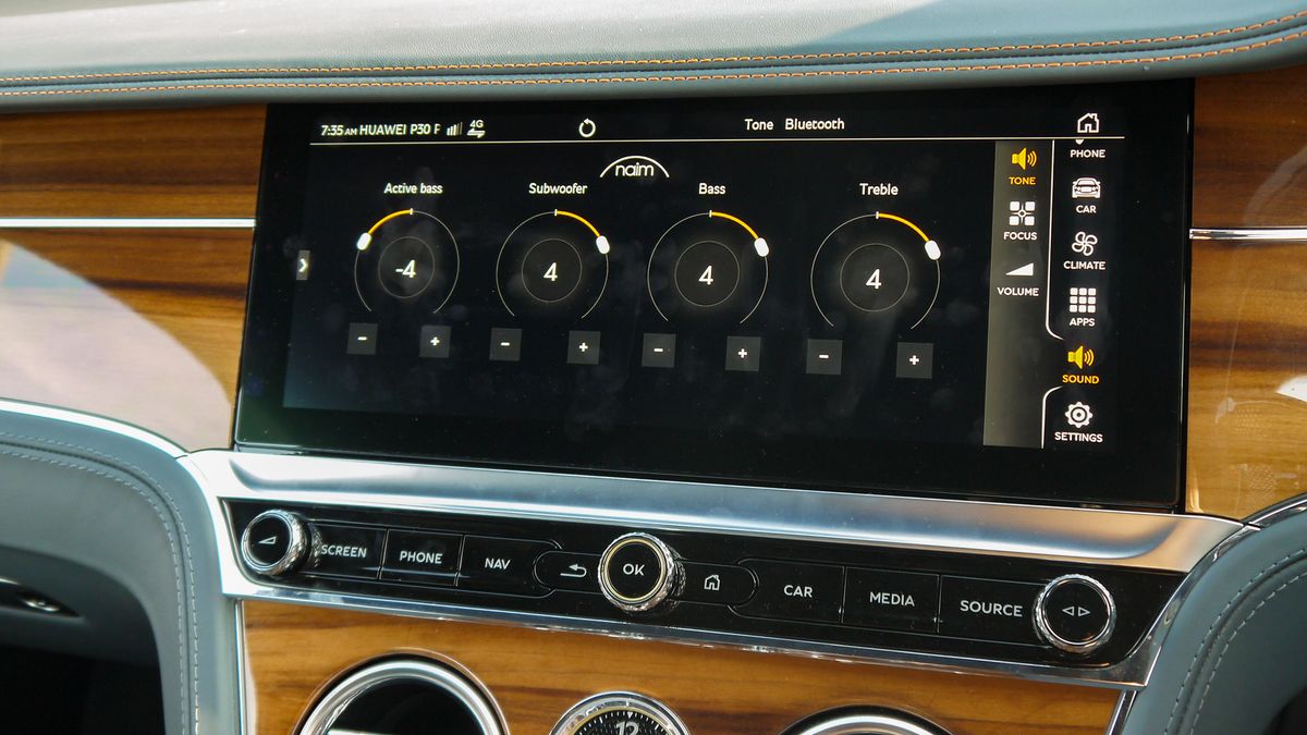 And fine tune the excellent Naim audio system