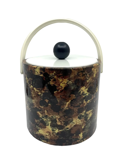 Faux Tortoiseshell Ice Bucket