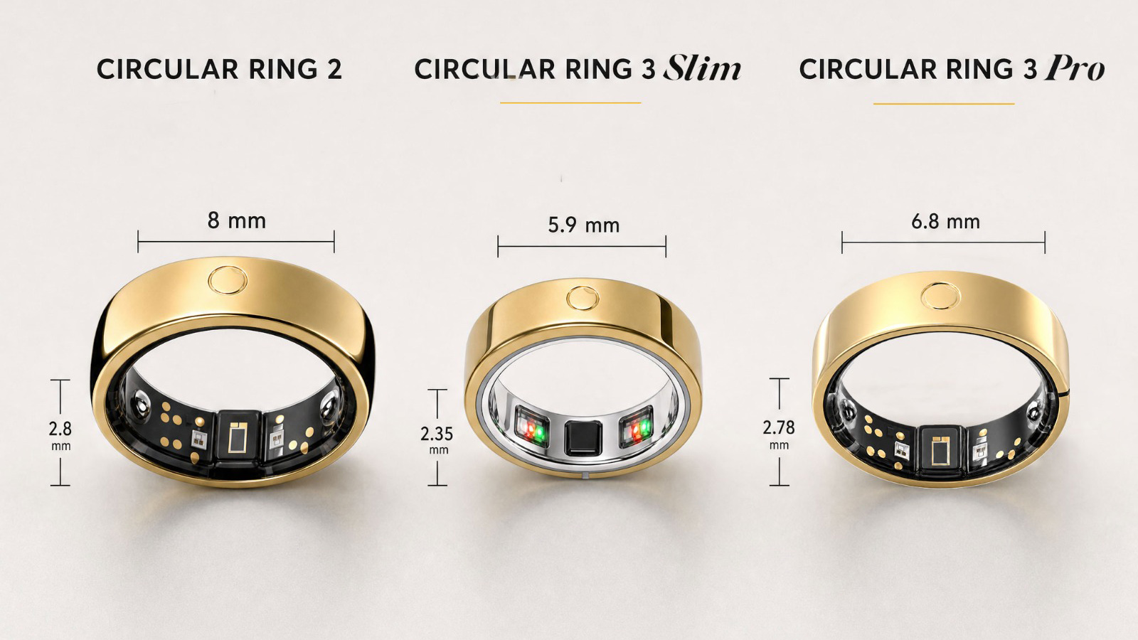 Circular Ring 3 Series