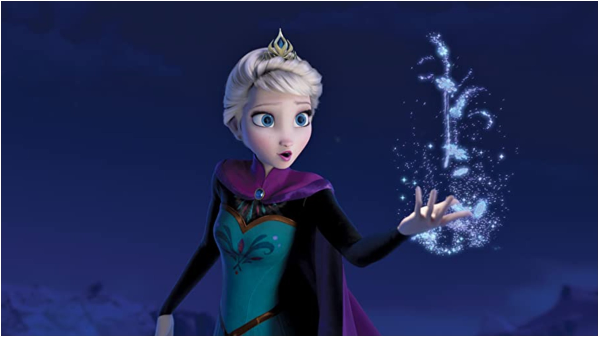 Elsa en Frozen de Disney