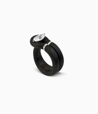 Black ring, part of Fabio Salini auction for Make-A-Wish charity at Sotheby’s