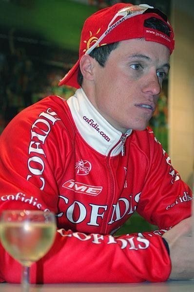 Frenchman Sylvain Chavanel (Cofidis), 28, talks cobbles after winning the Dwars door Vlaanderen.