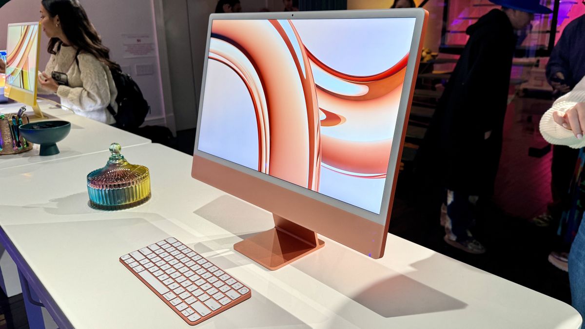 iMac M3 2023 hands-on: Early impressions of Apple's new all-in-one ...