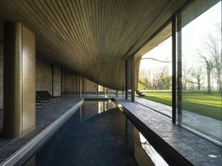 Fold House by Partisans architects, in Southern Ontario