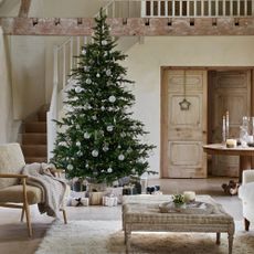 A living room furnished with The White Company products
