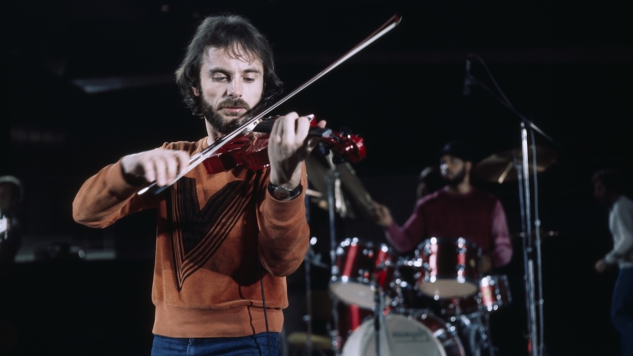 Jazz im ZDF, 1976, Festival Konzert in Berlin, Jean-Luc Ponty, franz&amp;ouml;sischer Jazz-Violinist.