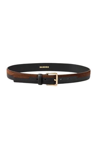 Two-Tone Leather Belt