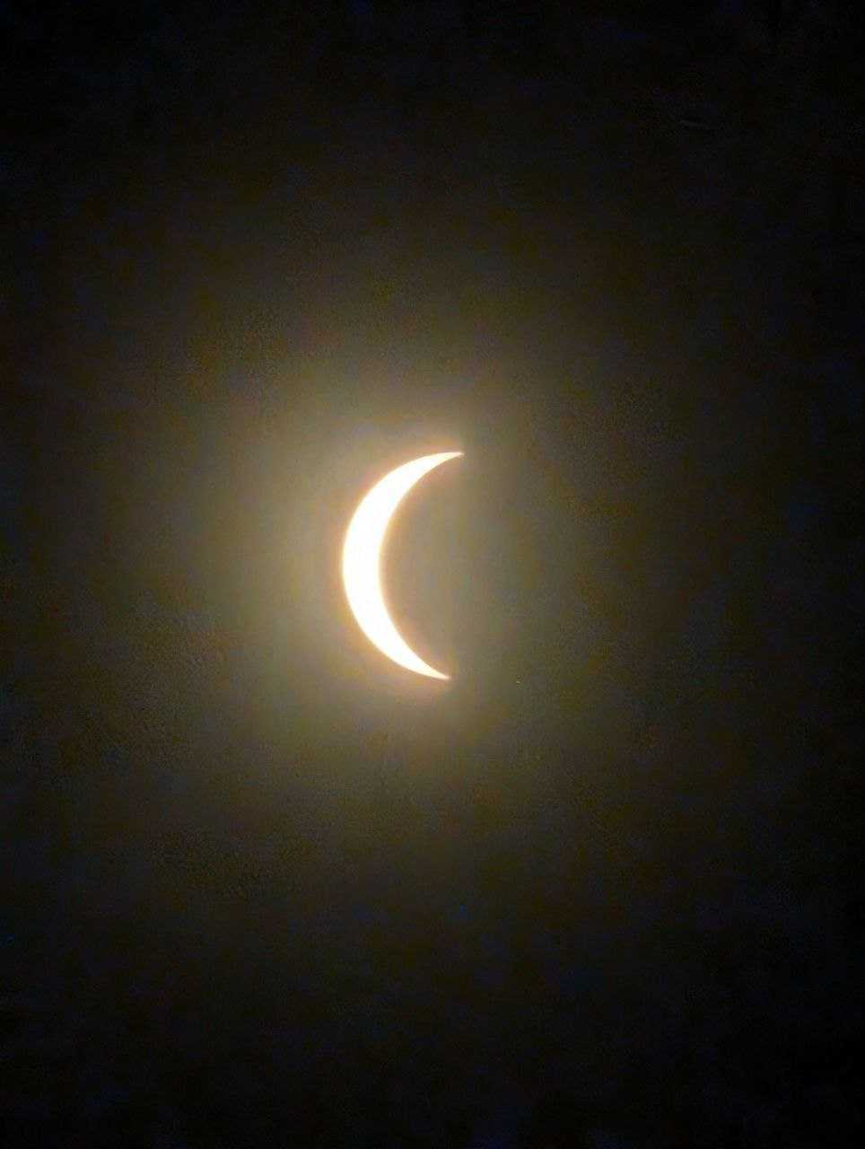 The April 8 eclipse was taken from the Google Pixel 8 Pro at 30x zoom