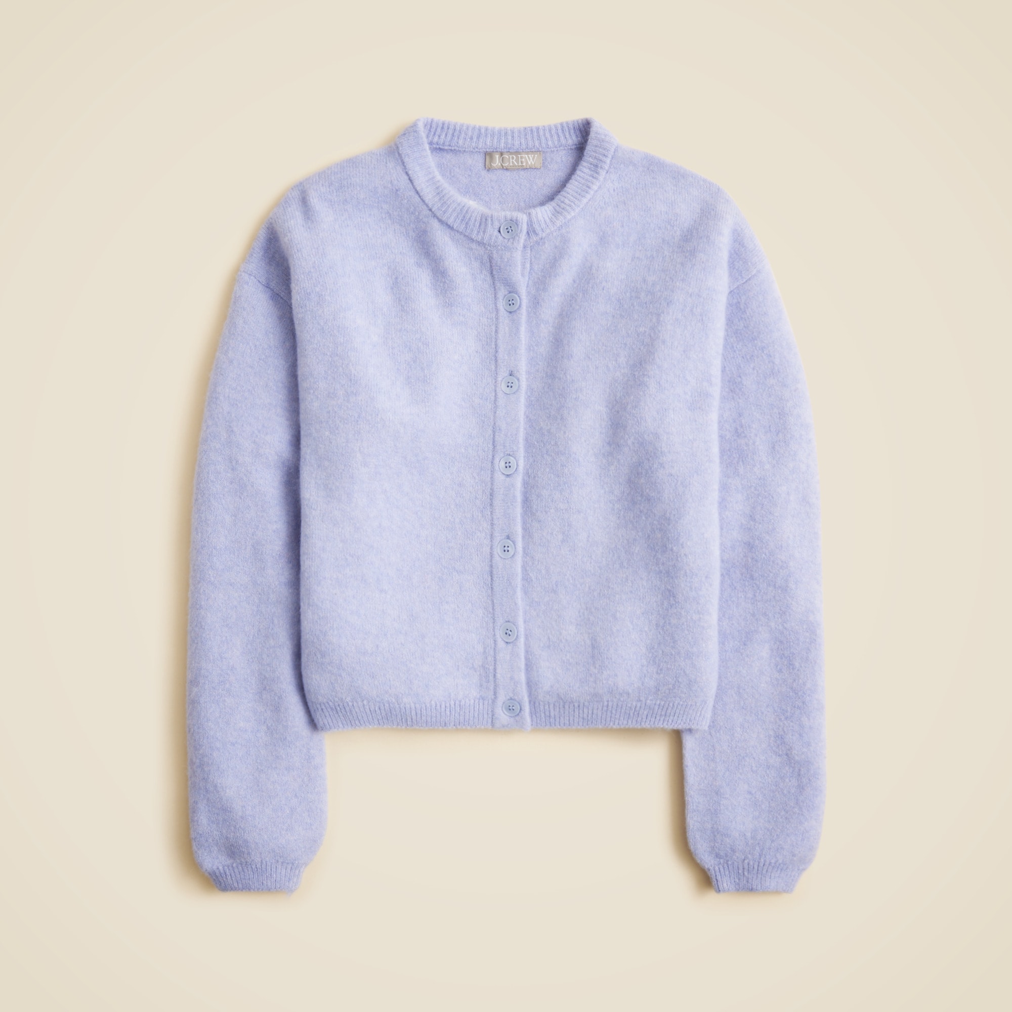 Supersoft Bubble-Hem Cardigan