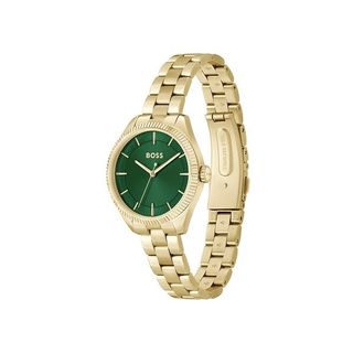 BOSS Sage 32mm Yellow Gold Tone Ladies Watch