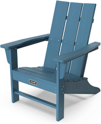 SERWALL Adirondack Chair with Flat Back&nbsp;| $259.99 now $207.99 at Amazon (save $52)