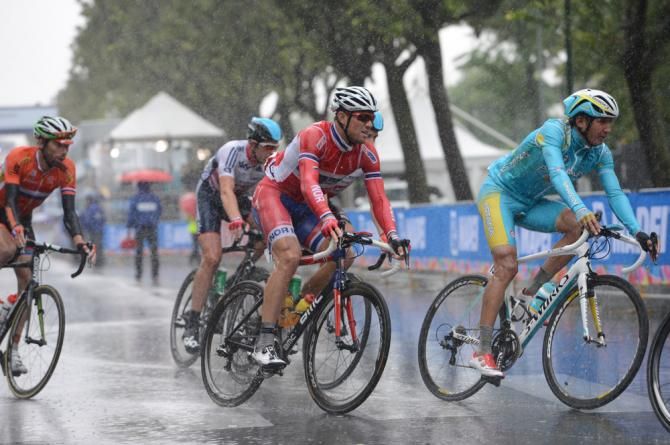Former world champion Thor Hushovd (Norway) will likely find today's parcours too hilly