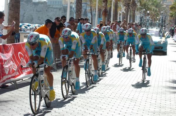 Astana finished 4th on the stage