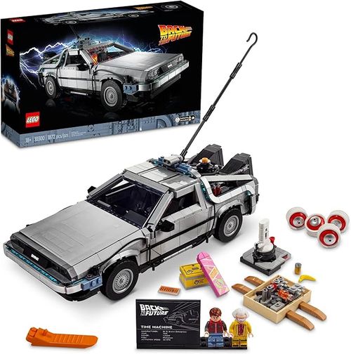 LEGO Back to the Future Time Machine Building Kit (10300)