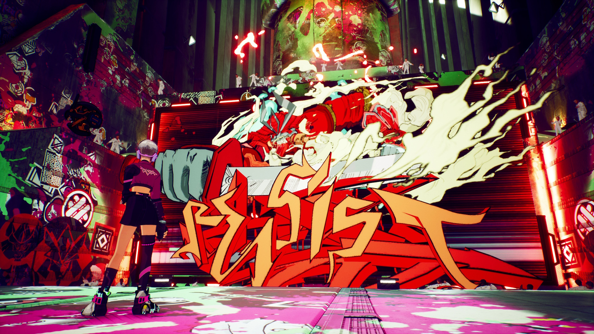 This graffiti-filled, anime-inspired 3D platformer oozes personality with its mix of Japanese pop culture inspirations