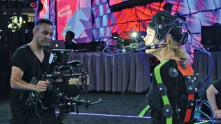 During live demos the team use Xsens MVN suits for live performance capture