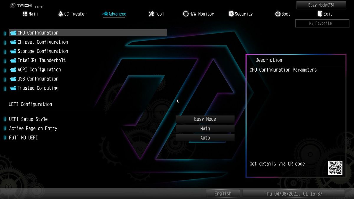 ASRock Z590 Taichi