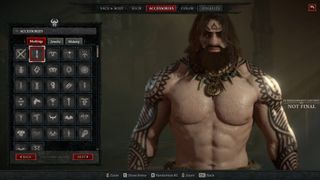 Barbarian character creator