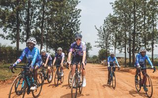 Chris Froome at the Tour du Rwanda