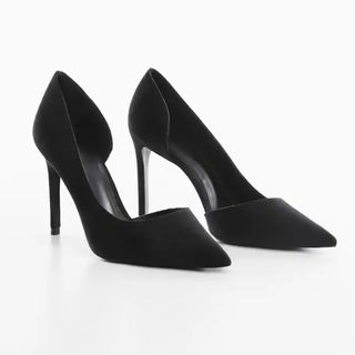 Black Asymmetric heels