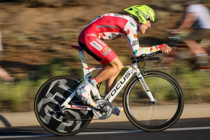 Serghei Tvetcov (Jelly Belly) on the way to third place.
