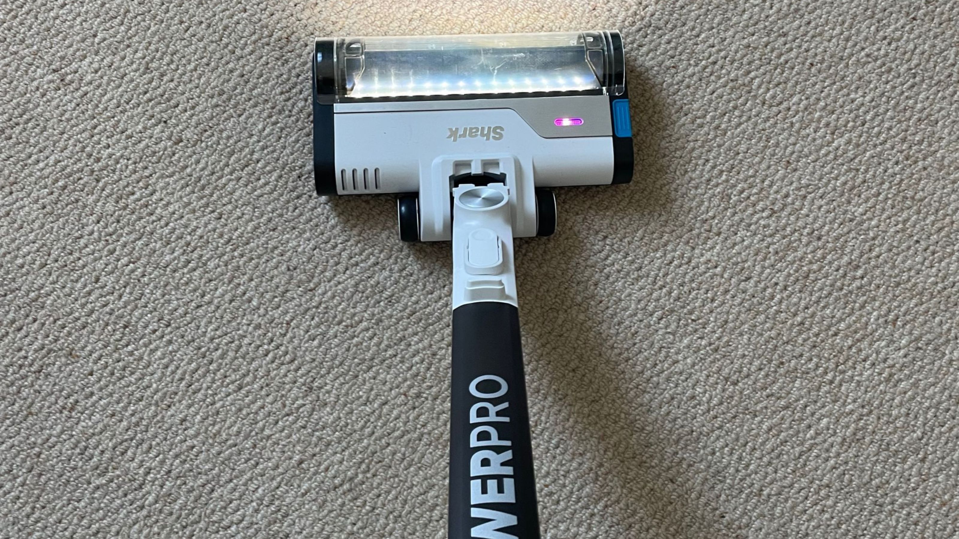 Using the Shark PowerPro on cream carpets