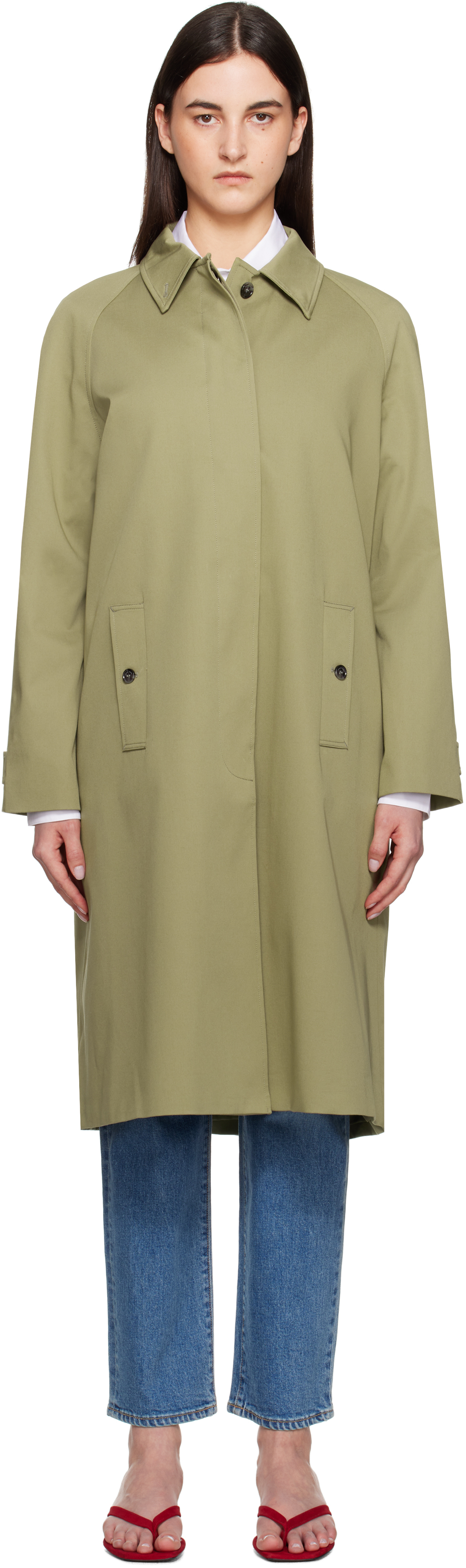 Khaki Randy Trench Coat