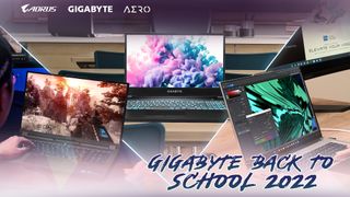 GIGABYTE laptops for back-to-school shoppers