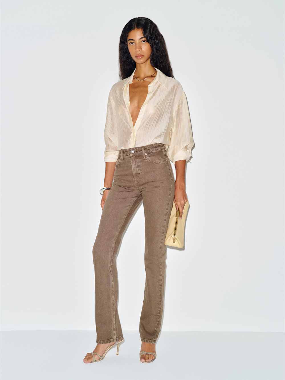Blair High Rise Baby Bootcut Jeans