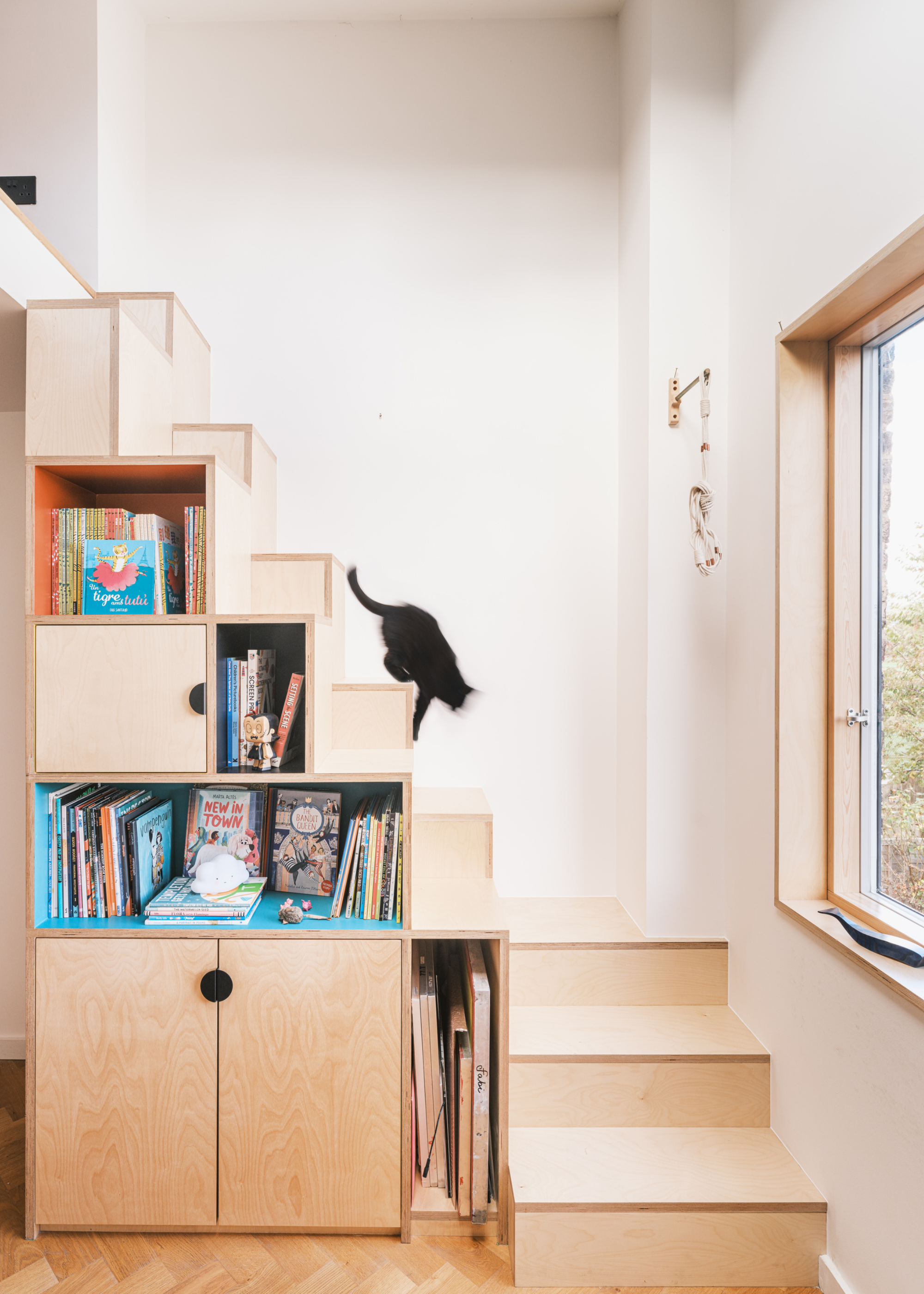 Under-the-stair storage